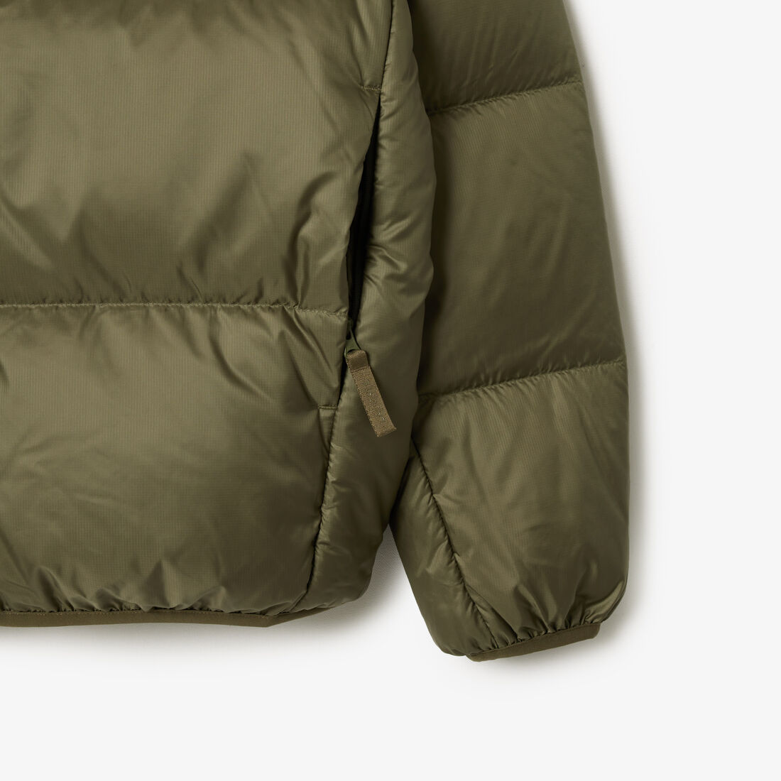 سترة قصيرة منفوخة بغطاء رأس ومقاومة للماء Short Water Repellant Down Jacket - BH2905-00-BMY