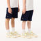 kids  lacoste organic brushed cotton fleece shorts
