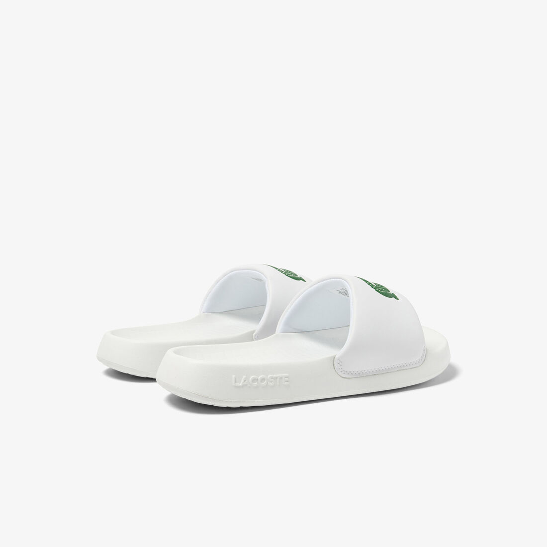 حذاء مفتوح لاكوست 1.0 من خامات صناعية للرجال مجموعة Croco Men's Lacoste Croco 1.0 Synthetic Slides - 45CMA0002-082
