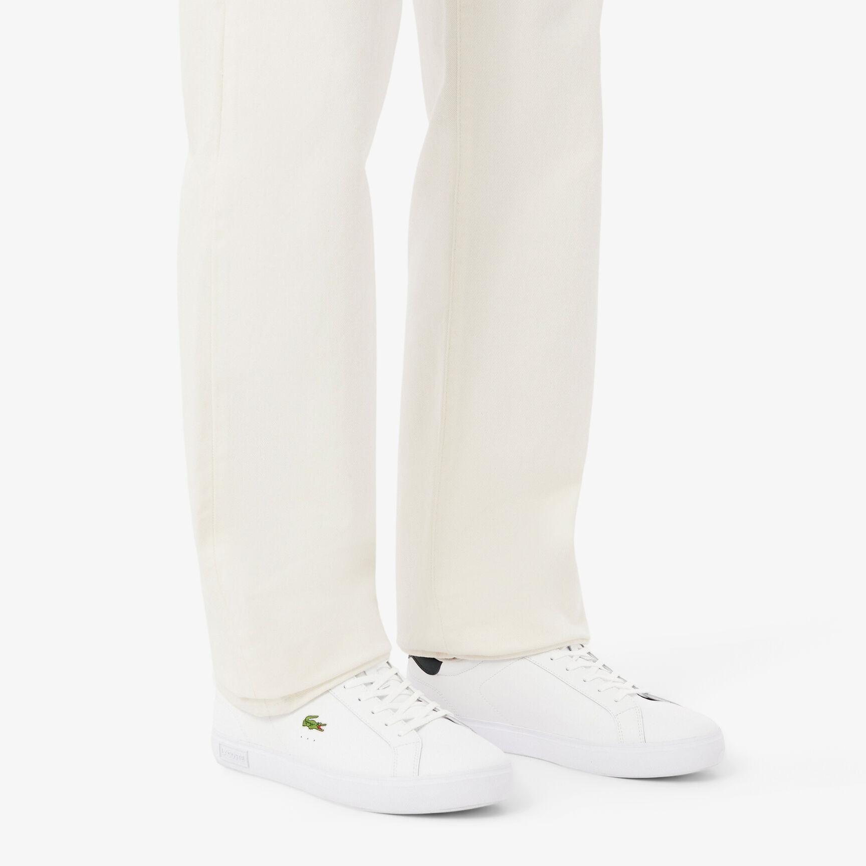 Men's Powercourt Leather Sneakers Men's Powercourt Leather Sneakers - 49SMA0081-1R5