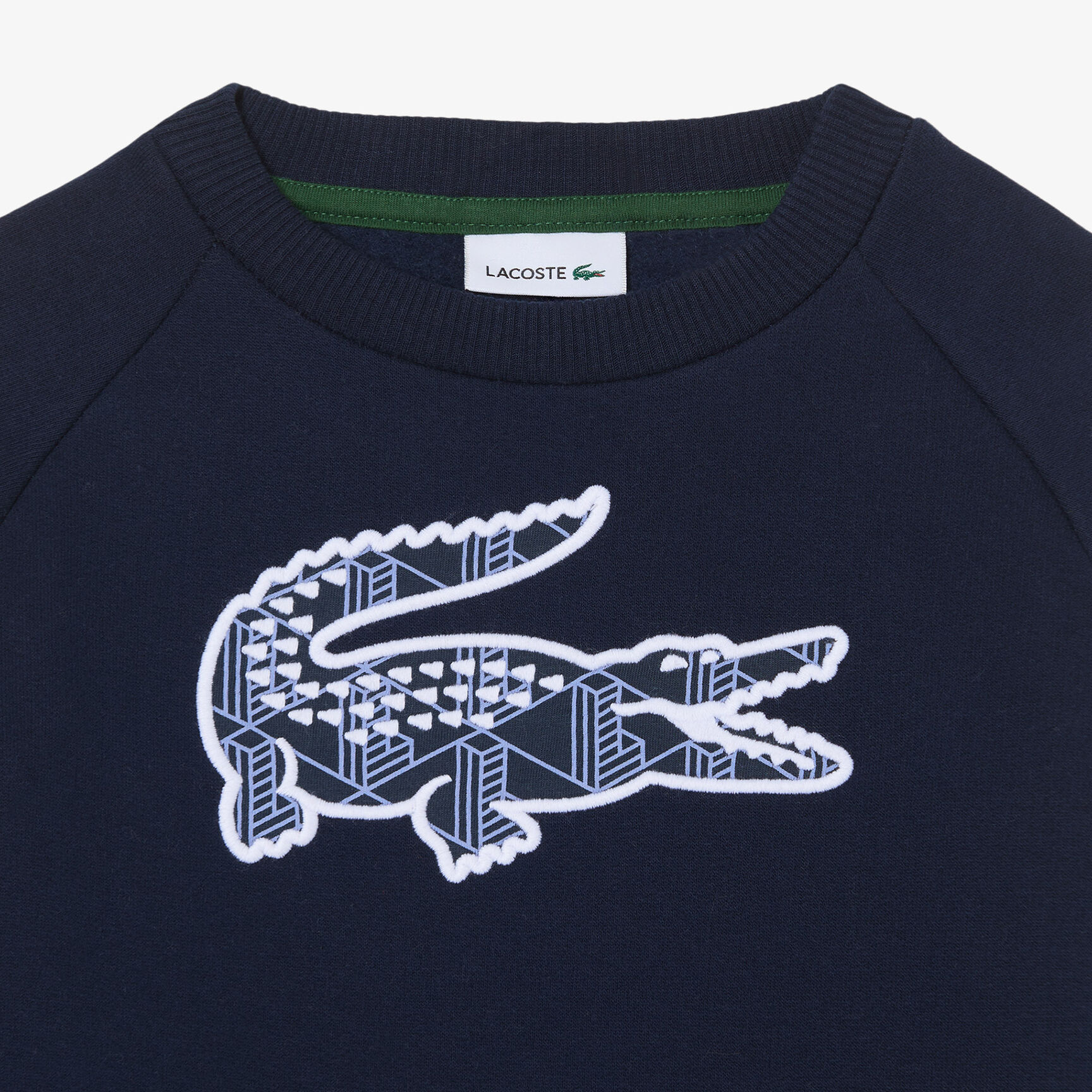 Monogram Print Fleece Sweatshirt - SJ0917-00-166