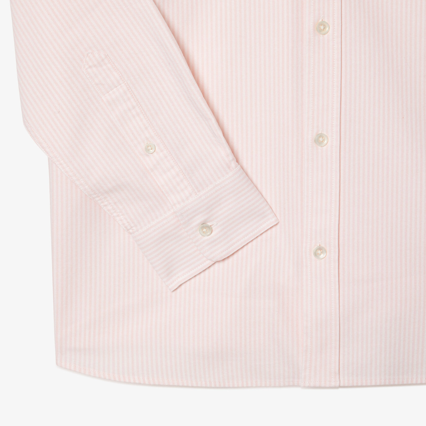 Regular Fit Striped Oxford Shirt Striped Oxford Cotton Shirt with Pocket - CH5625-00-99P