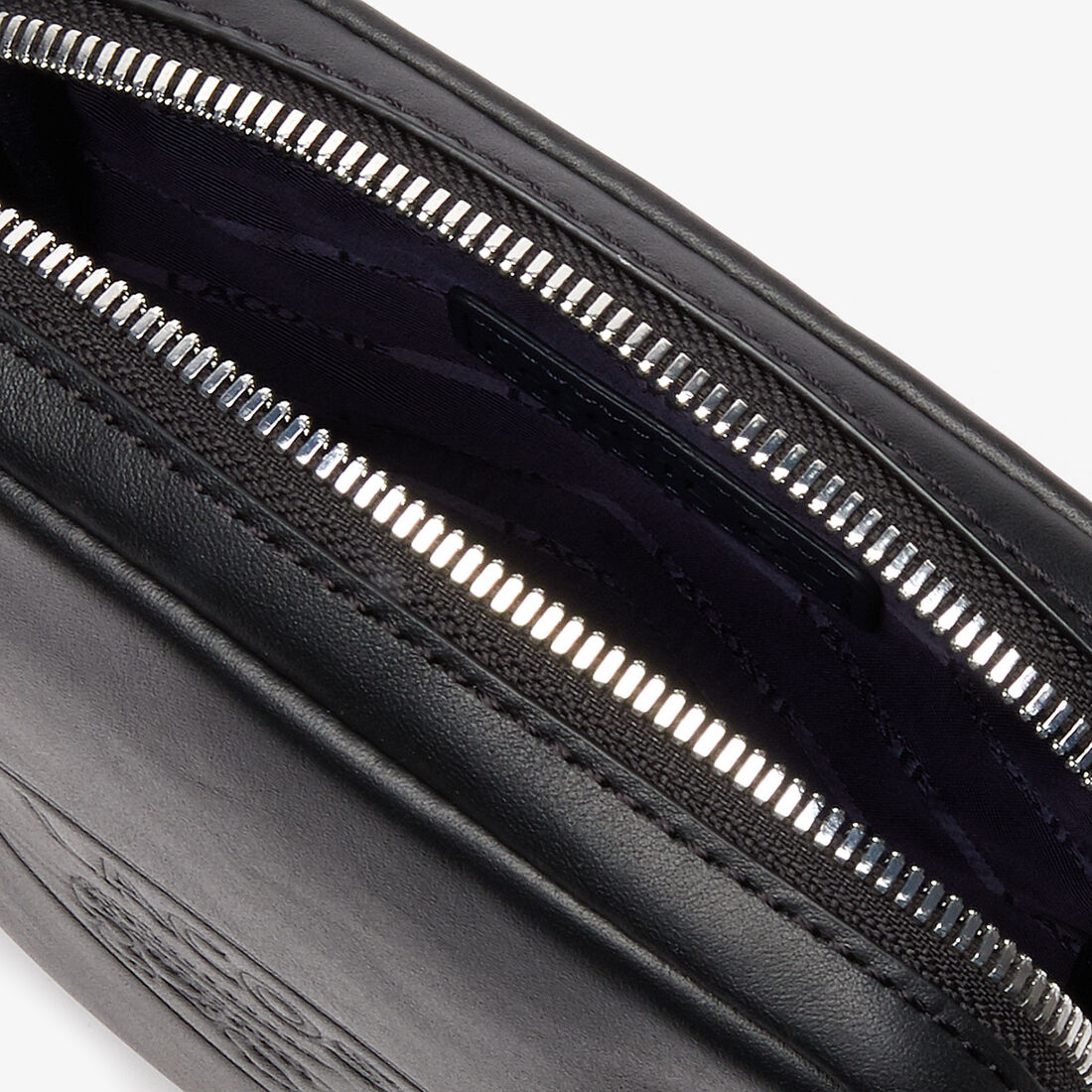 Men's L.12.12 Casual Embossed Lettering Vertical Leather Bag Men's L.12.12 Casual Embossed Lettering Vertical Leather Bag