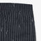 lacoste crocodile print stripe cotton shorts