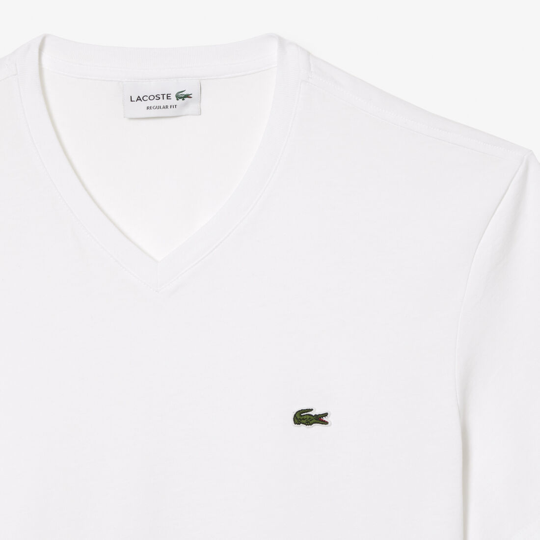 تيشيرت قطن بفتحة رقبة حرف V للرجال Men's V-neck Cotton T-shirt - TH2036-00-001