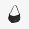 حقيبة لاكوست جلد بارز بتصميم مقوس للنساء Women's Lacoste Top Grain Leather Halfmoon Bag - NF4161GZ-000