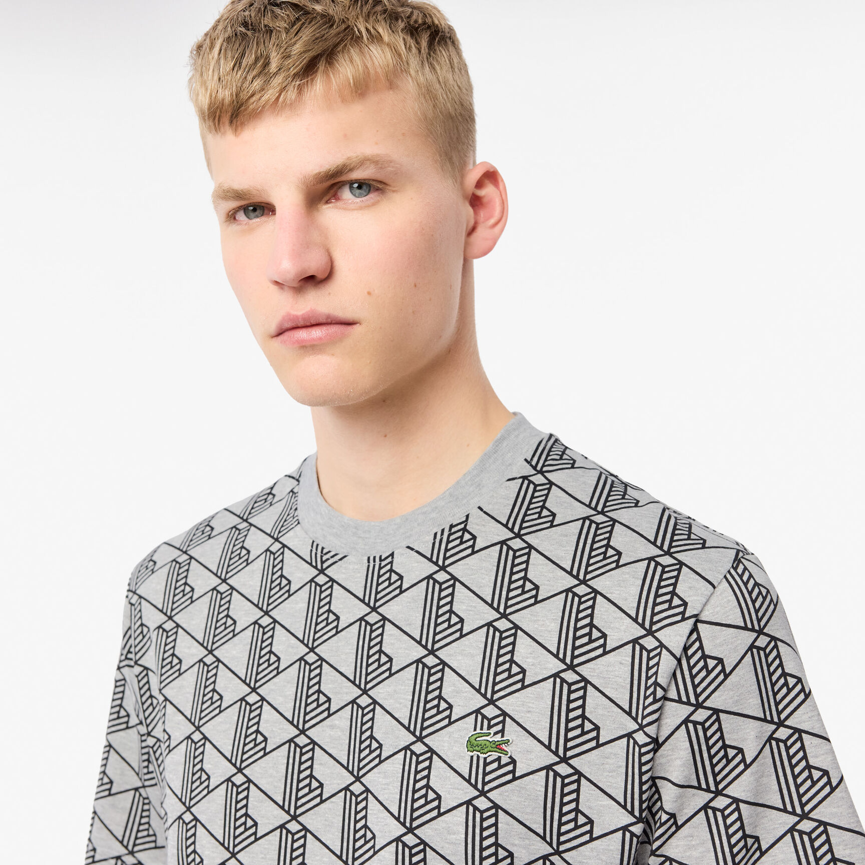 Monogram Cotton T-shirt Cotton Jersey Monogram T-shirt - TH2831-00-80P