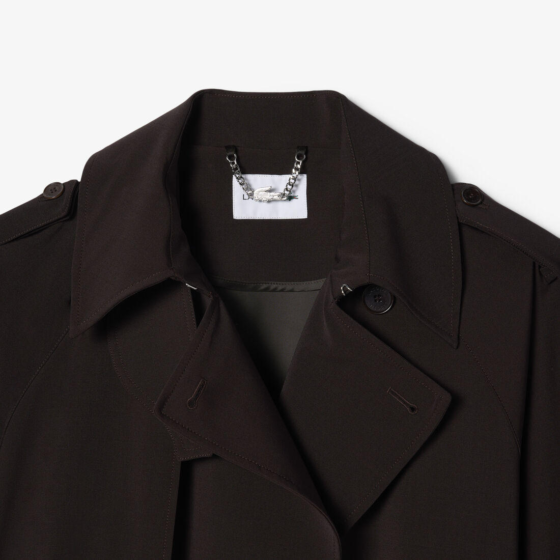 Oversized Wool Blend Trench Coat Oversized Wool Blend Trench Coat - BF9787-00-3LA