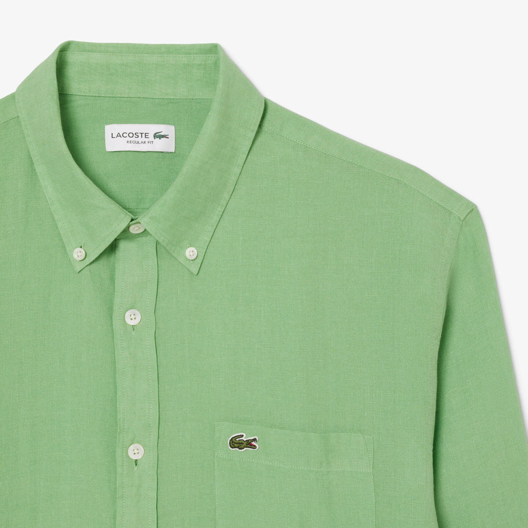 قميص كتان بقصّة عادية Regular Fit Linen Shirt - CH5692-00-TTF