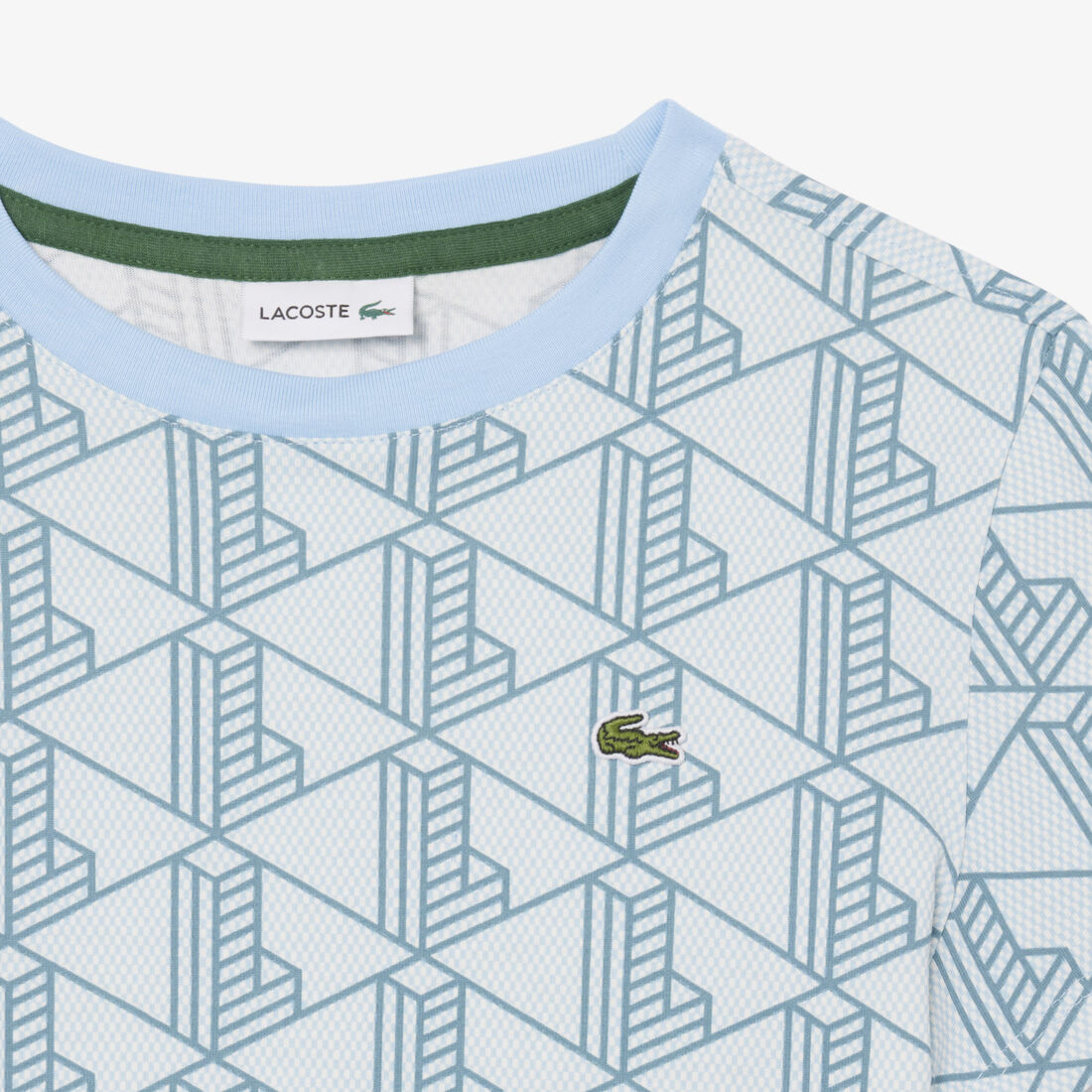 Monogram Print Cotton T-shirt Monogram Print Cotton T-shirt - TJ8411-00-HI0