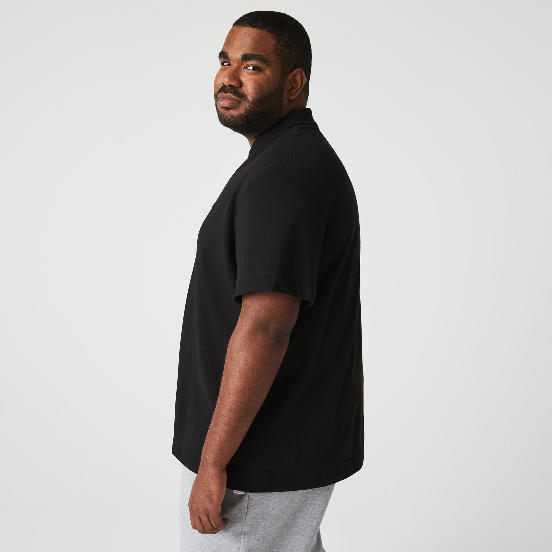regular fit lacoste movement pique polo shirt