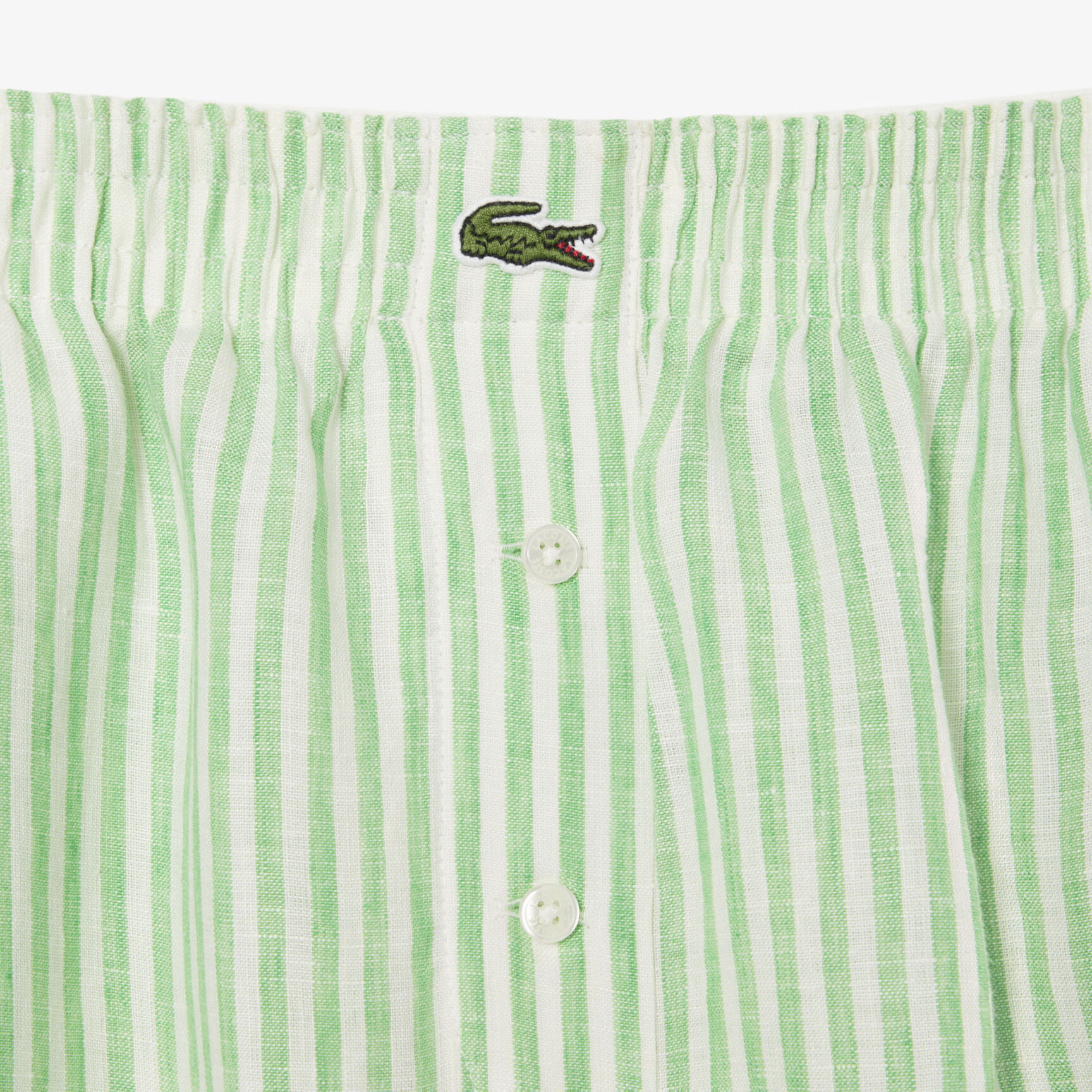 Loose Striped Linen Shorts - FF0226-00-IRB