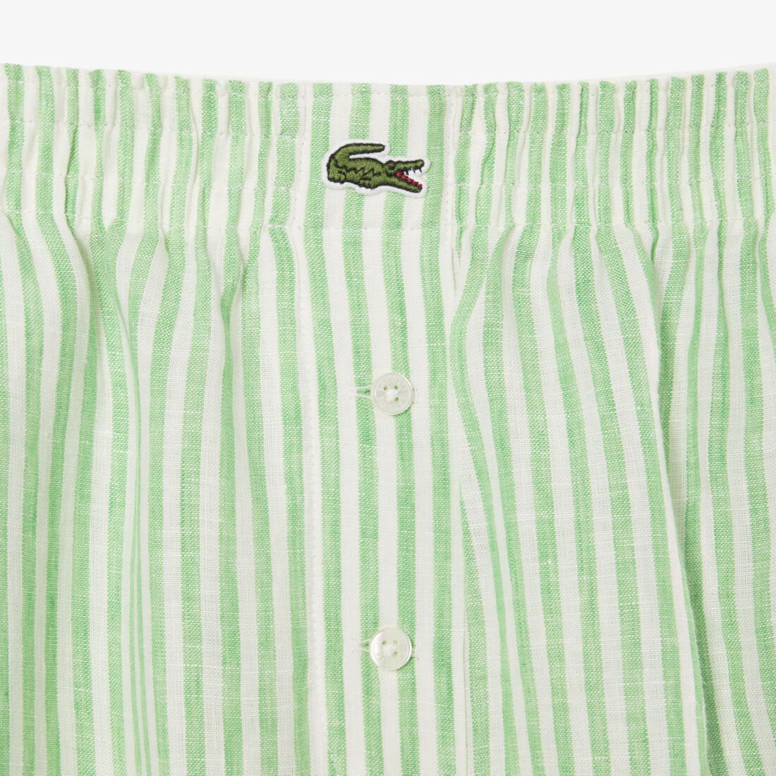 Loose Striped Linen Shorts Loose Striped Linen Shorts - FF0226-00-IRB