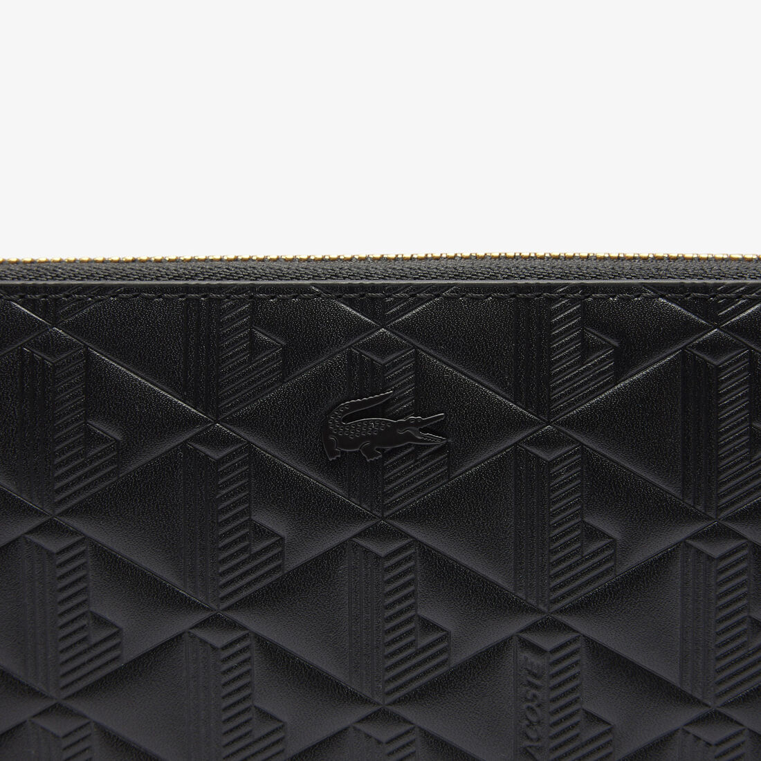 محفظة ماهيكي الجلدية المنقوشة بسحاب Maheki Zipped Embossed Leather Billfold - NF4790MH-000