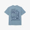 lacoste cotton jersey graphic t shirt