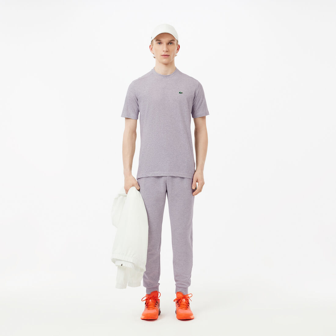 تي شيرت رياضي من القطن فائق الجفاف Men's Lacoste SPORT Breathable T-shirt - TH7618-00-CCA