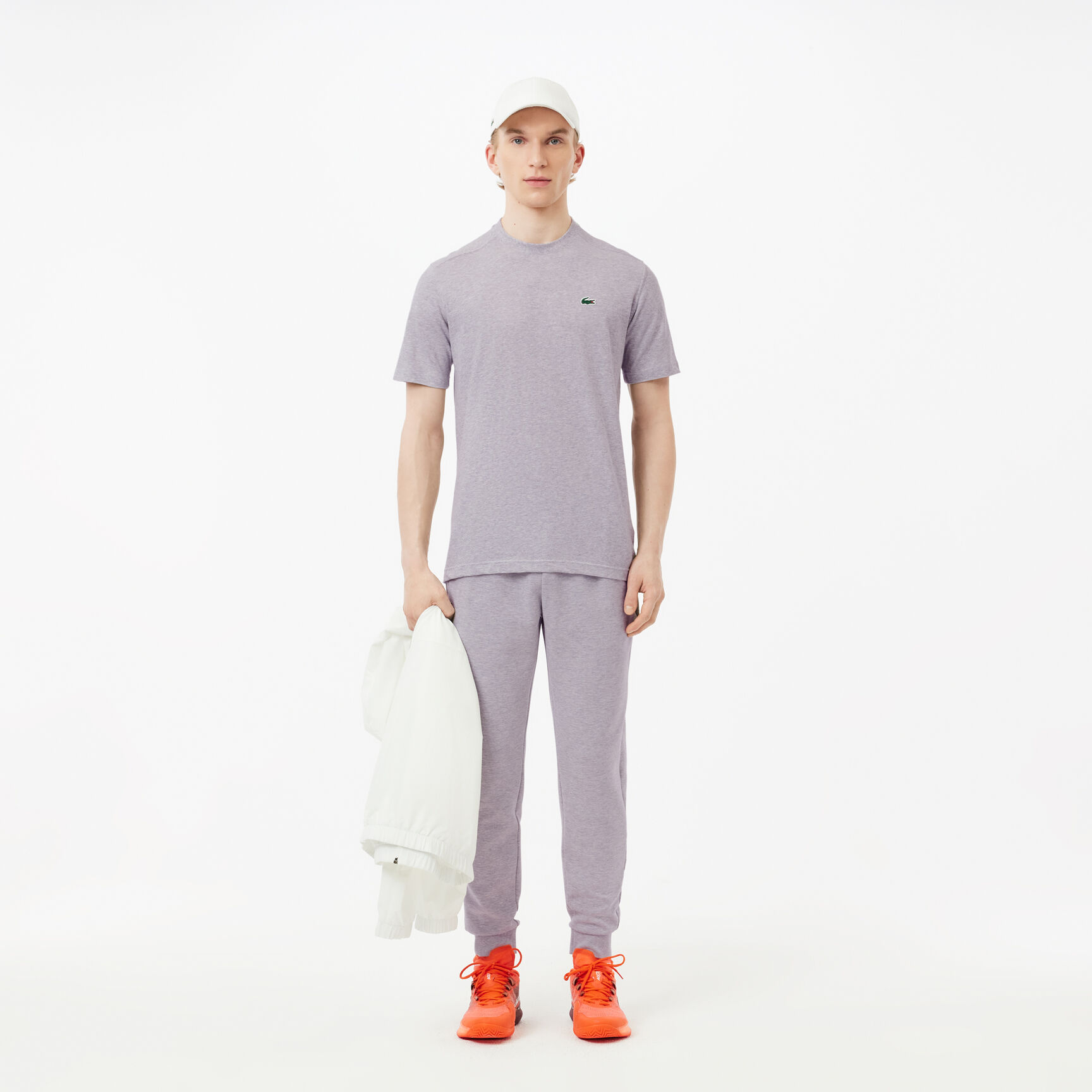 تي شيرت رياضي من القطن فائق الجفاف Men's Lacoste SPORT Breathable T-shirt - TH7618-00-CCA