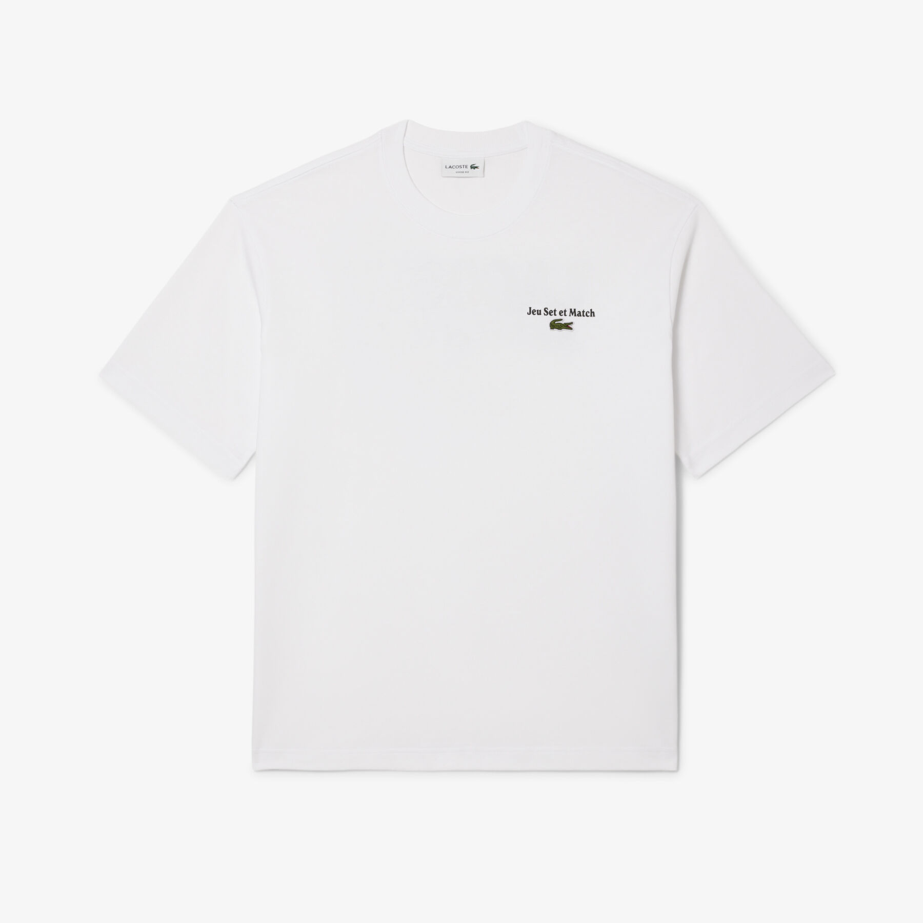 تي شيرت فضفاض من قماش الجيرسي الثقيل المطبوع Loose Fit Heavy Jersey Printed T-shirt - TH5950-00-001