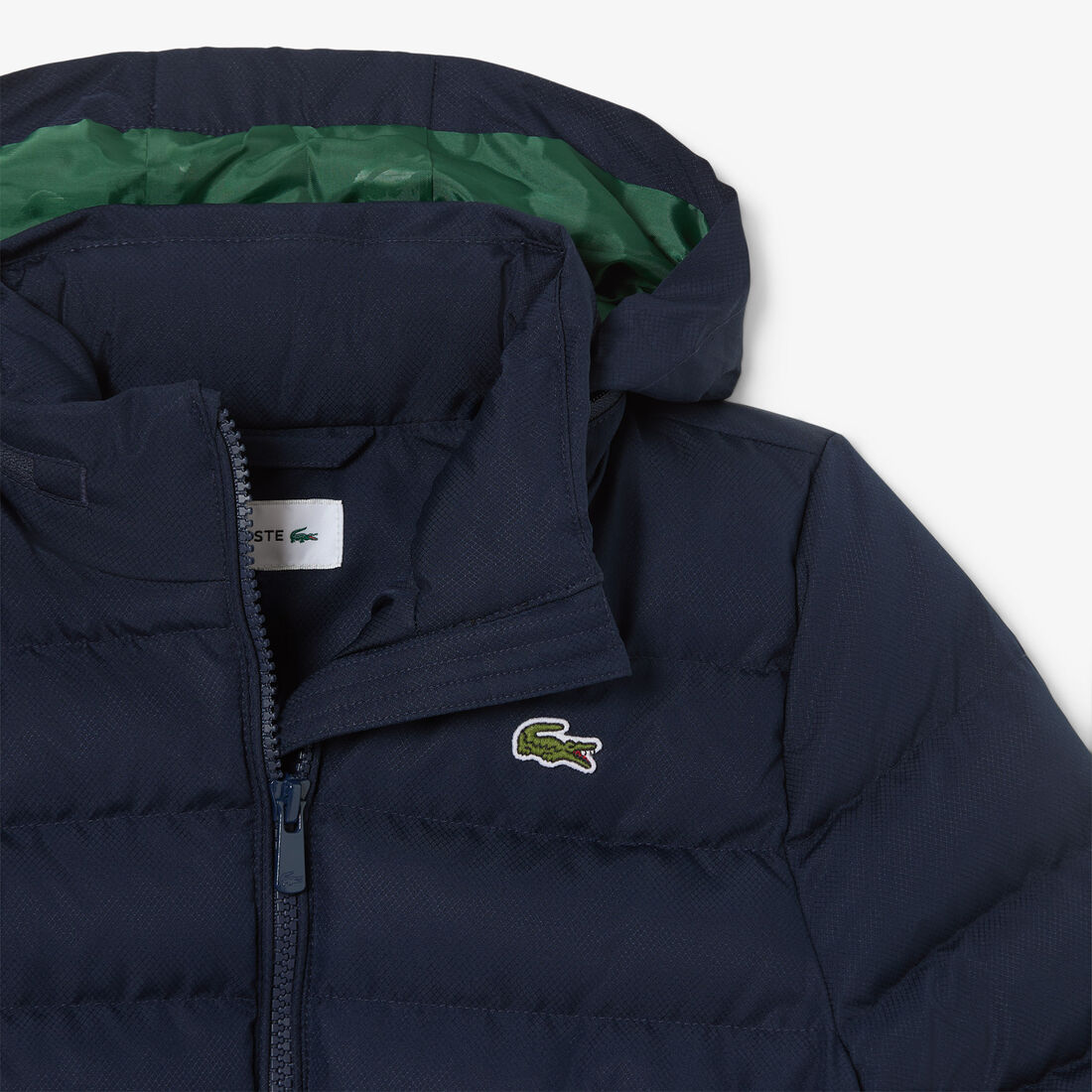 Unisex Hooded Diamond Taffeta Puffed Jacket Hooded Diamond Taffeta Puffed Jacket - BJ0980-00-166