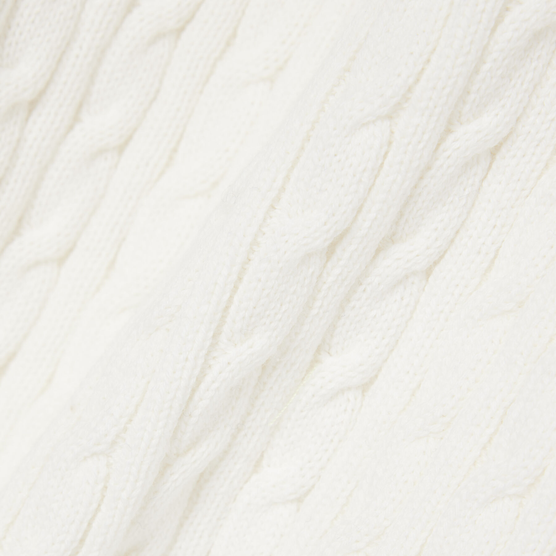Striped Cable Knit Polo Collar Sweater - AF0972-00-70V