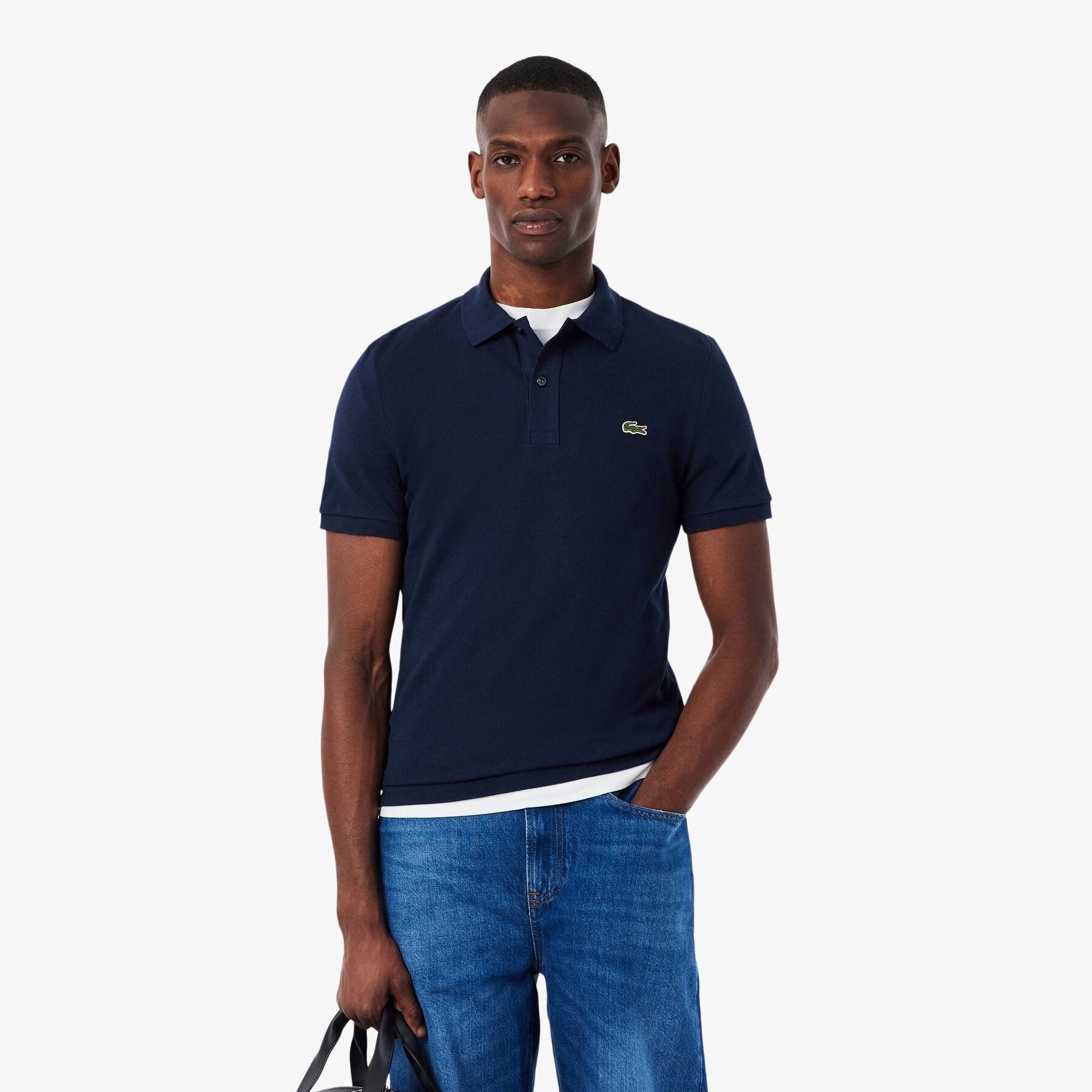 lacoste slim fit l 12 12 original polo shirt