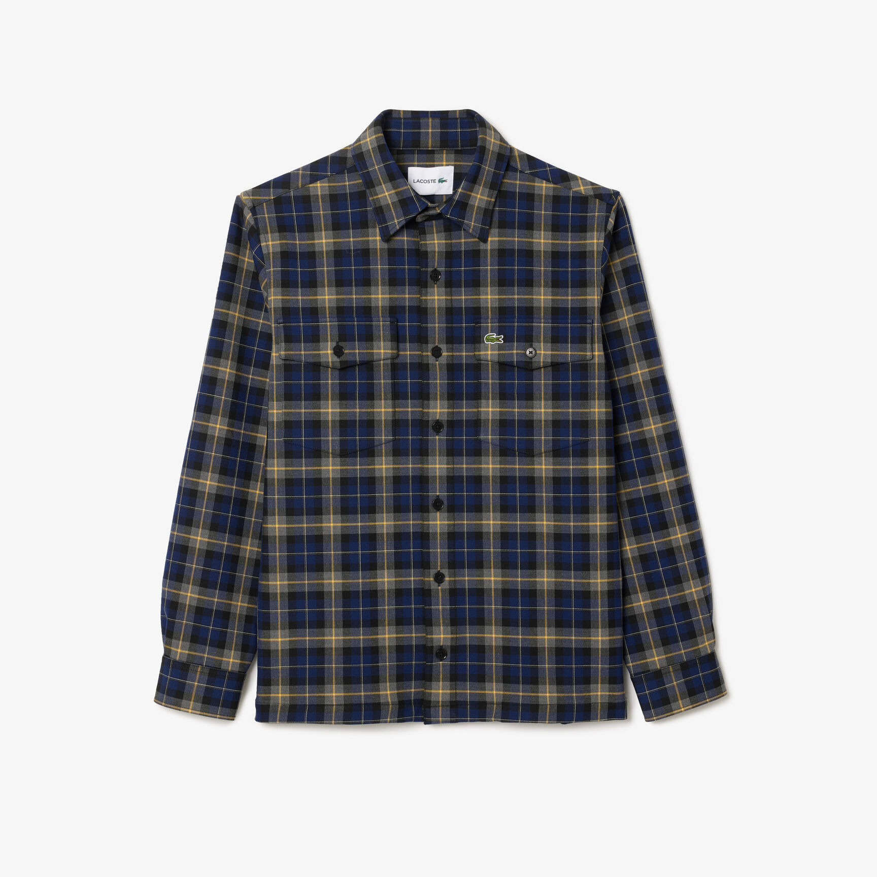 Oversize Checked Overshirt - CH3475-00-QRN