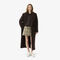 Oversized Fleece Polo Collar Sweatshirt Oversized Fleece Polo Collar Sweatshirt - SF5275-00-SKB
