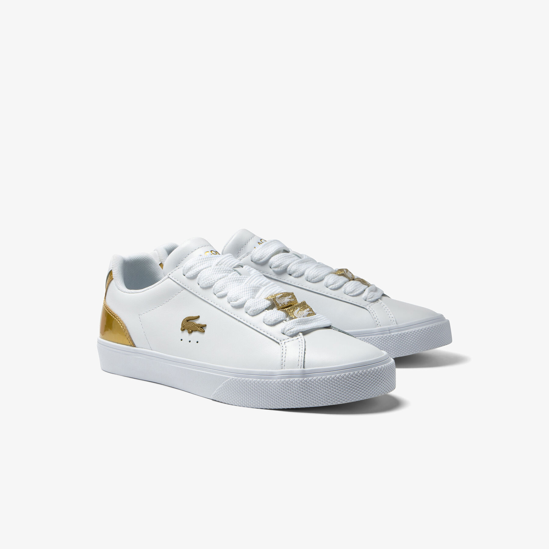 Women's Lacoste Lerond Pro Leather Colour Block Trainers women s lacoste lerond pro leather colour block trainers