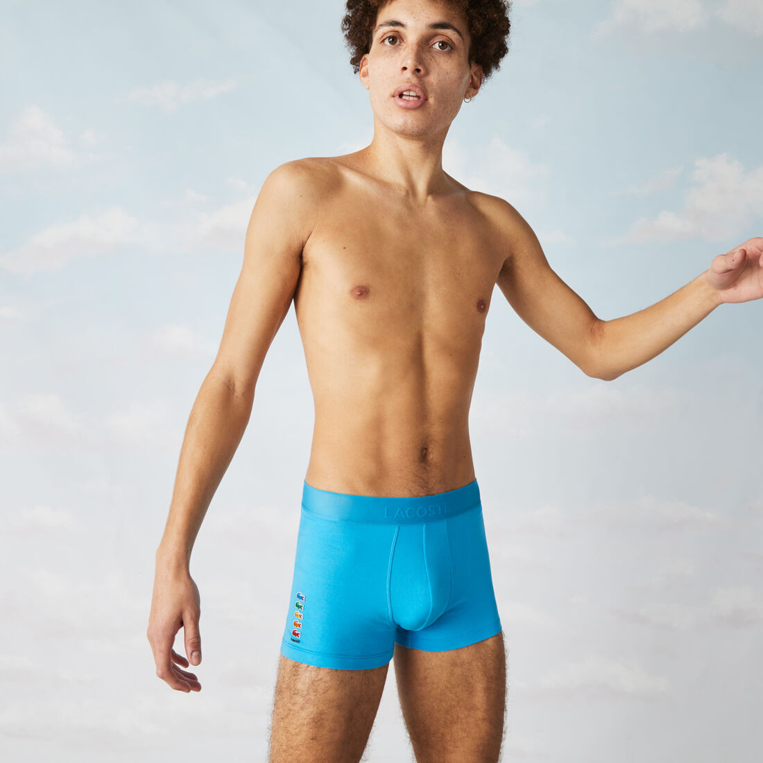 سروال داخلي قطن مرن مجموعة Polaroid للرجال