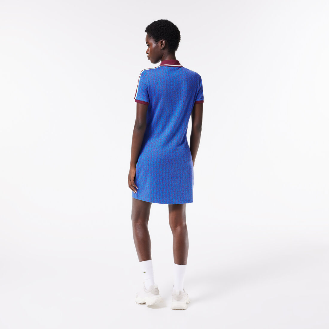 Slim Fit Lacoste Monogram Jacquard Dress Slim Fit Lacoste Monogram Jacquard Dress - EF1676-00-NJI