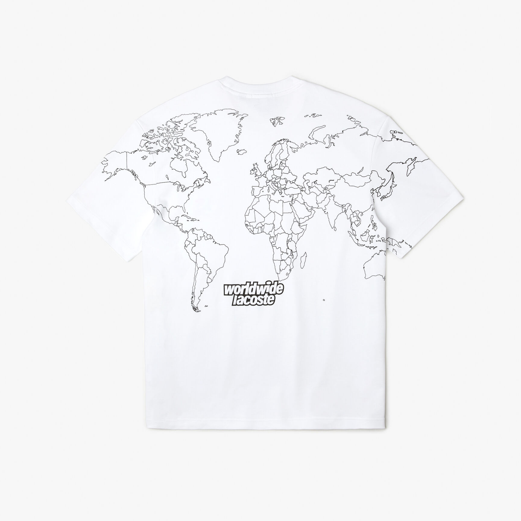 تيشيرت قطن جيرسيه عضوي بقصة مريحة للرجال