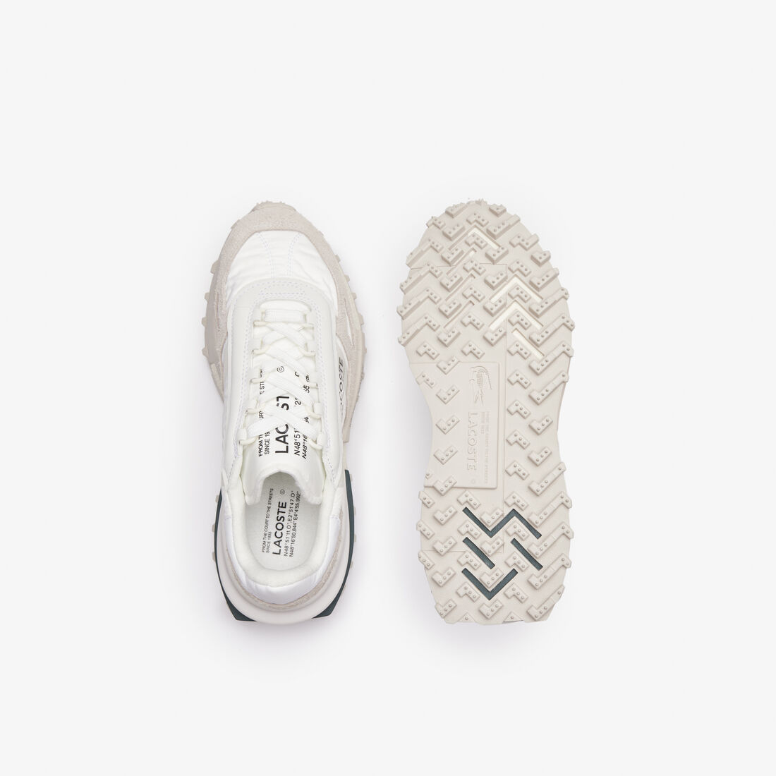 سنيكرز إيليت أكتيف قماش يحمل اسم الماركة للرجال Men's Elite Active Branded Textile Trainers - 46SMA0008-1R5