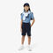 Colour-Block Fleece Shorts - GJ8446-00-5R3