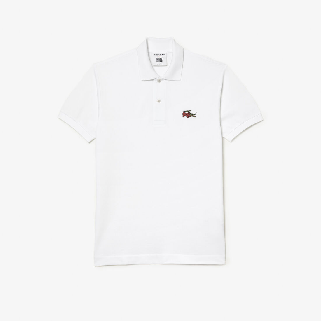 تيشيرت بولو قطن عضوي للرجال مجموعة Lacoste x Netflix تيشيرت بولو قطن عضوي للرجال مجموعة Lacoste x Netflix