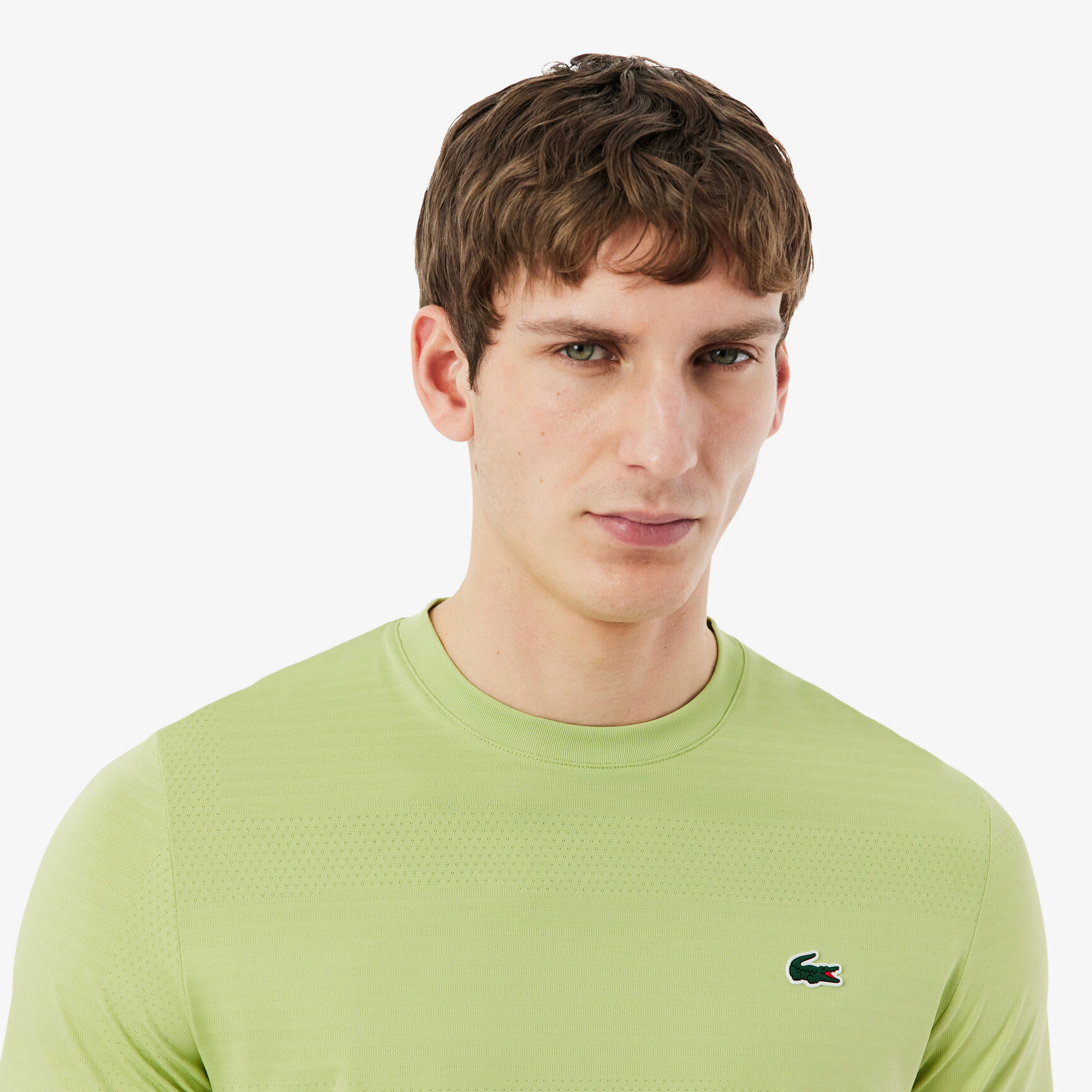 Ultra Dry Stretch Jacquard Tennis T-shirt - TH0004-00-UYB