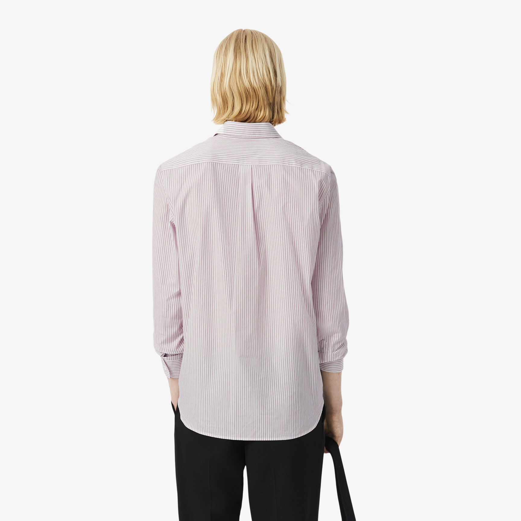 Regular Fit Striped Poplin Shirt Regular Fit Striped Poplin Shirt - CH9087-00-7I4