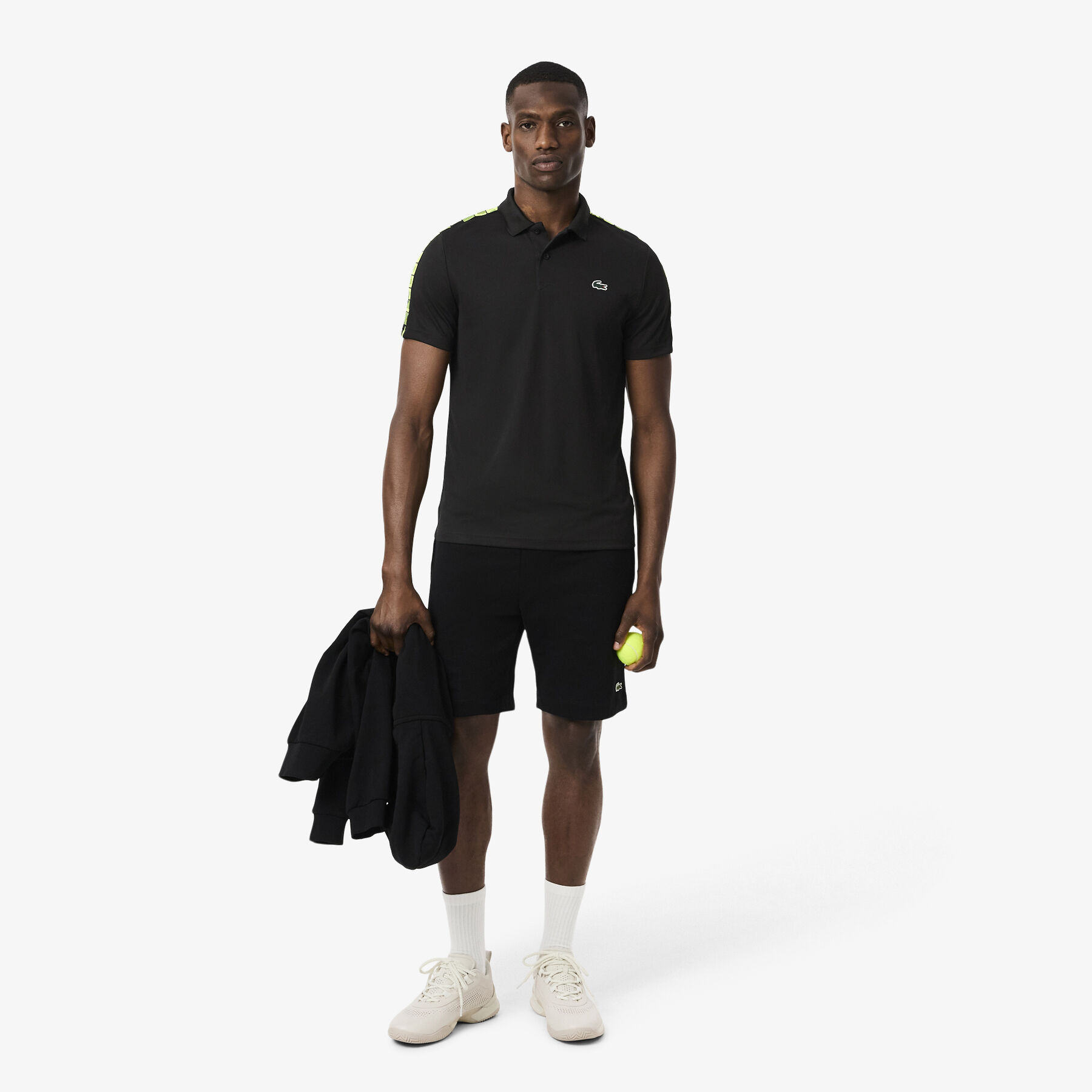 Ultra Dry Branded Stripe Tennis Polo Shirt - DH4759-00-031