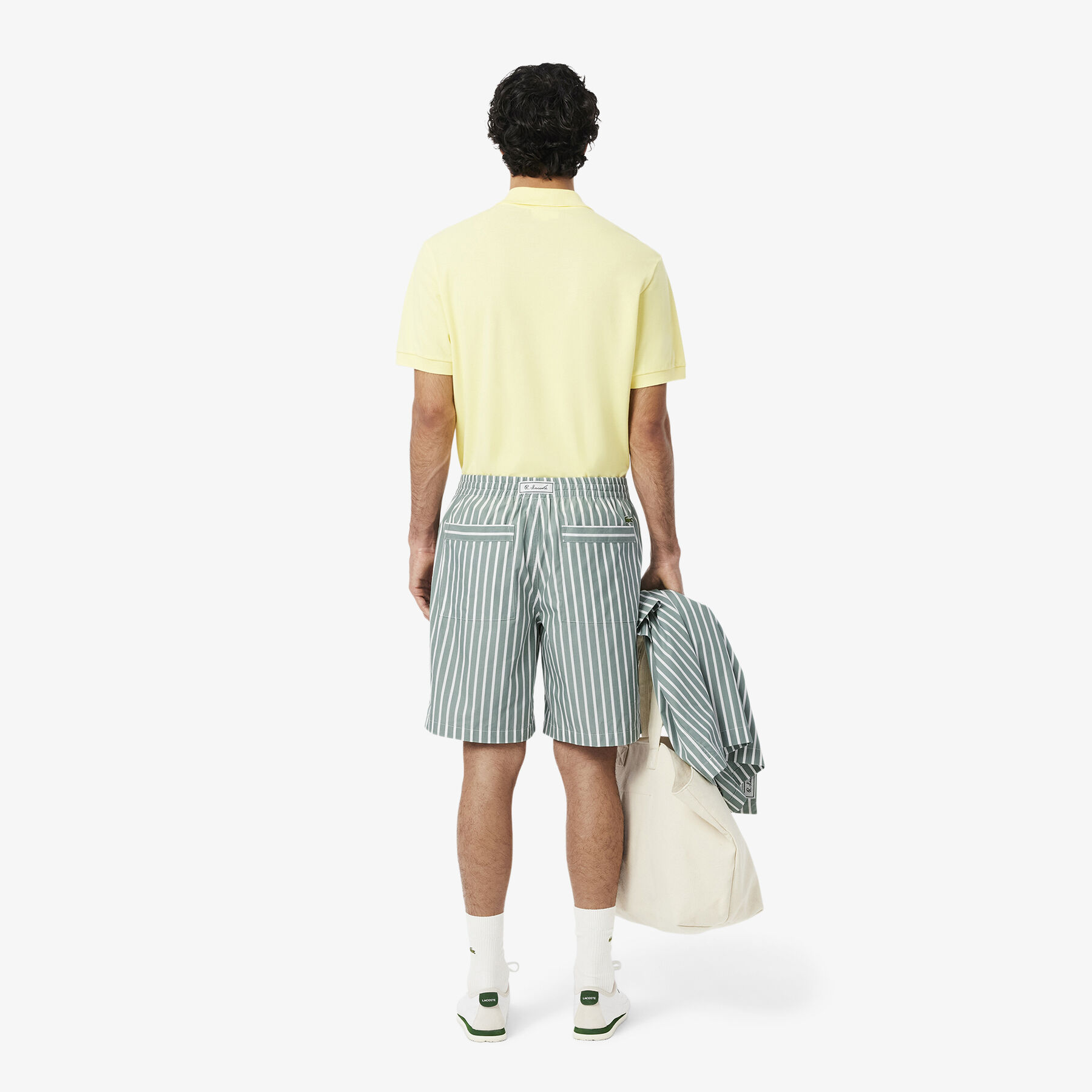 Relaxed Fit Striped Shorts Relaxed Fit Striped Shorts - GH9111-00-BLI
