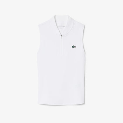 Sleeveless Ultra Dry Stretch Tennis Polo Shirt
