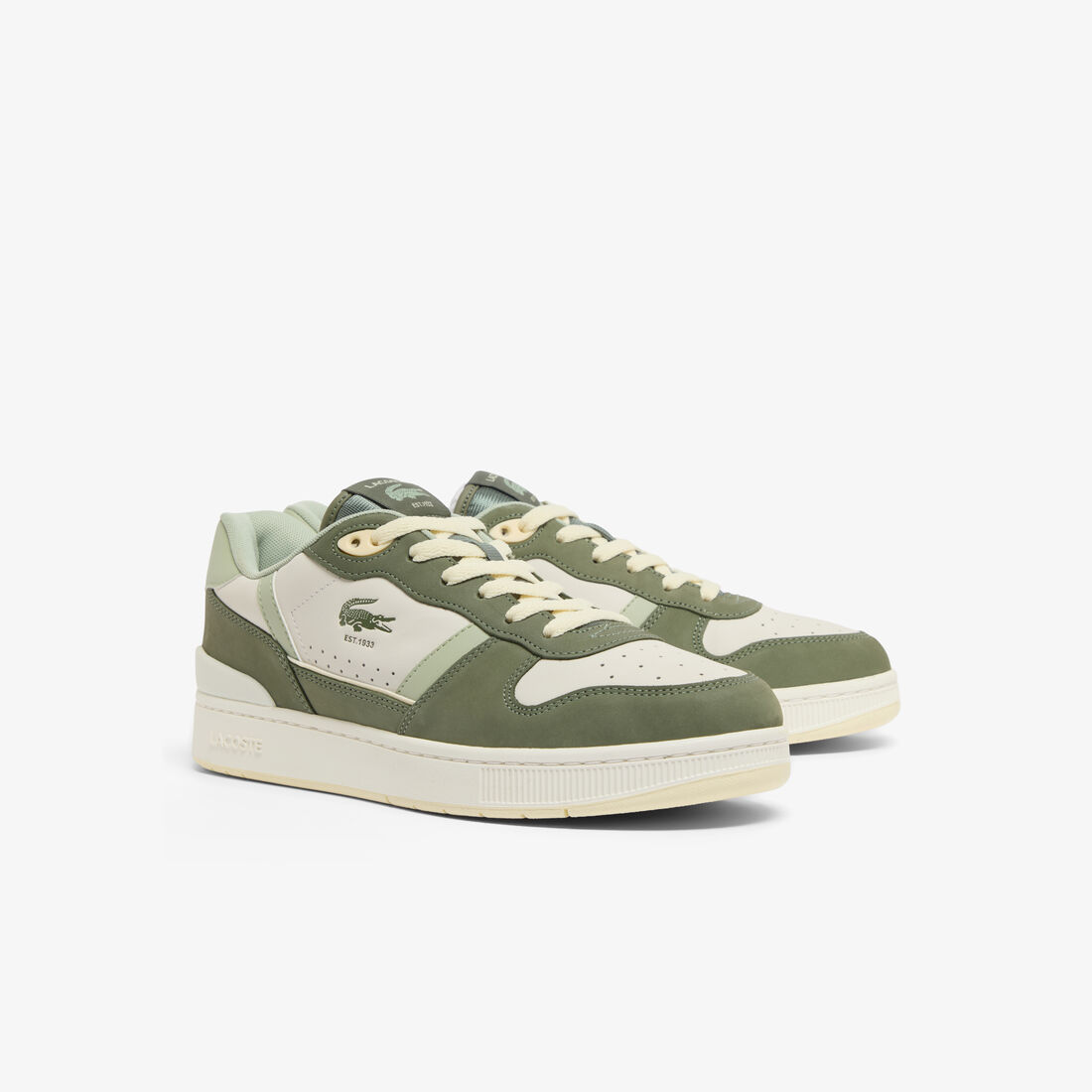 Men's T-Clip Set Leather Sneakers Men's T-Clip Set Leather Sneakers - 51SMA0100-KD2