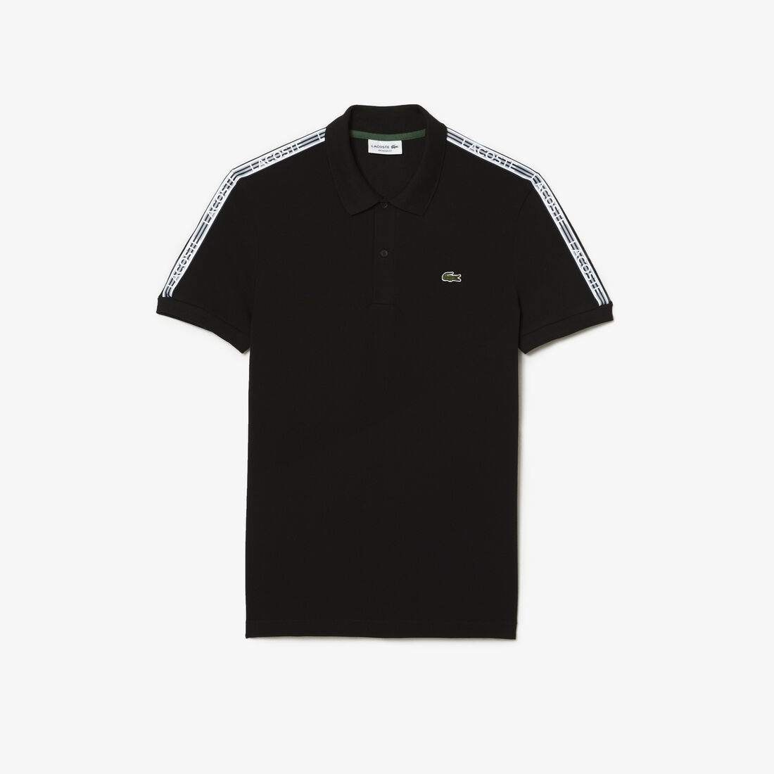 Regular Fit Logo Stripe Stretch Cotton Polo Shirt Regular Fit Logo Stripe Stretch Cotton Polo Shirt - PH5075-00-031