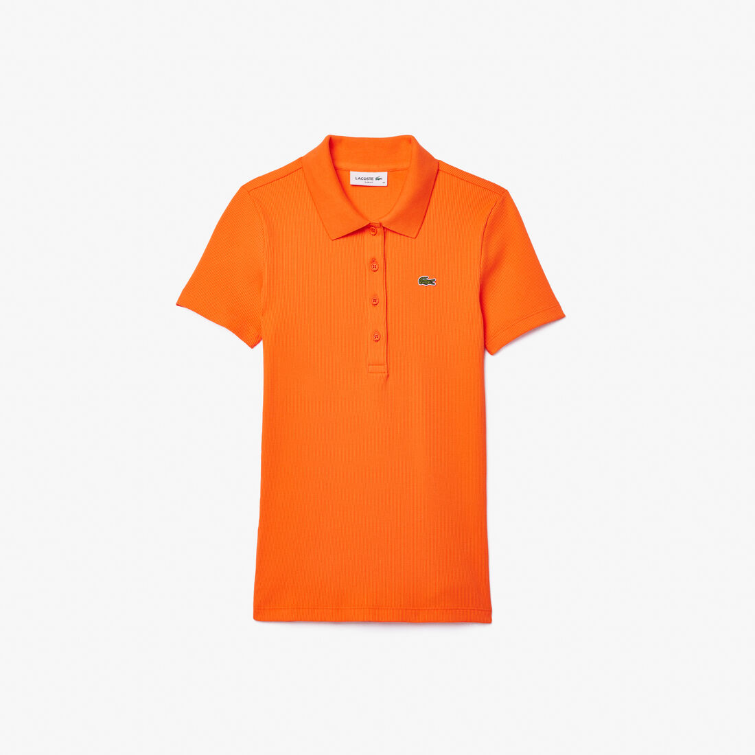 Slim Fit L.12.D Ribbed Cotton Polo Shirt L.12.D Slim Fit Ribbed Cotton Polo Shirt - DF5377-00-P40