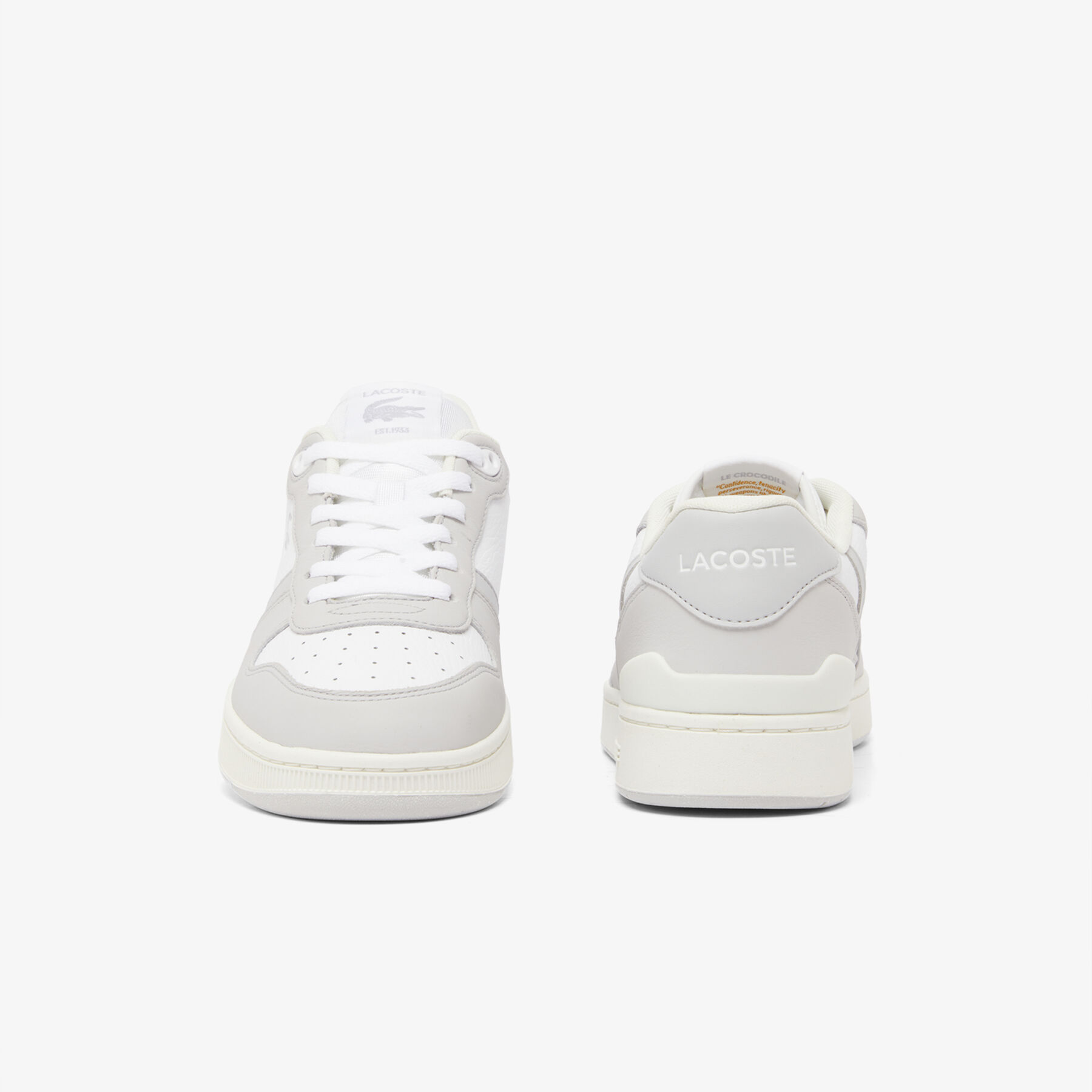 lacoste men s t clip set trainers
