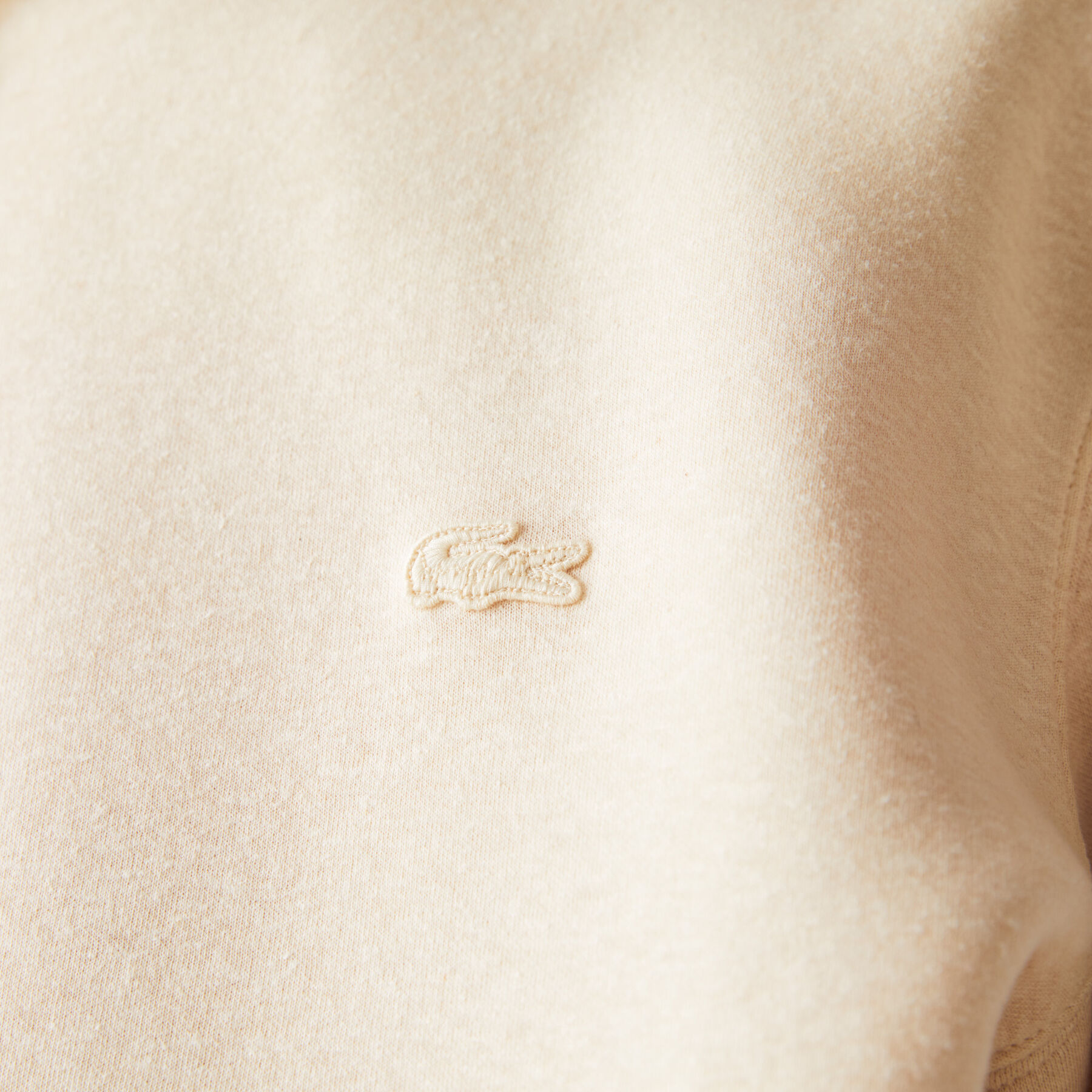 lacoste men s hooded contrast pocket cotton blend sweatshirt