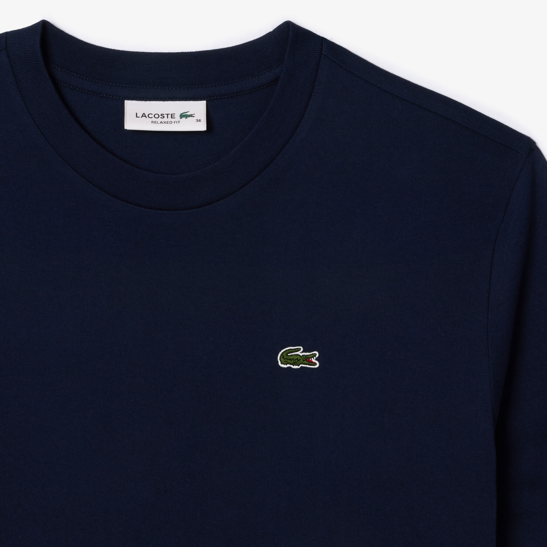 Relaxed Fit Soft Cotton T-shirt lacoste relaxed fit soft cotton t shirt
