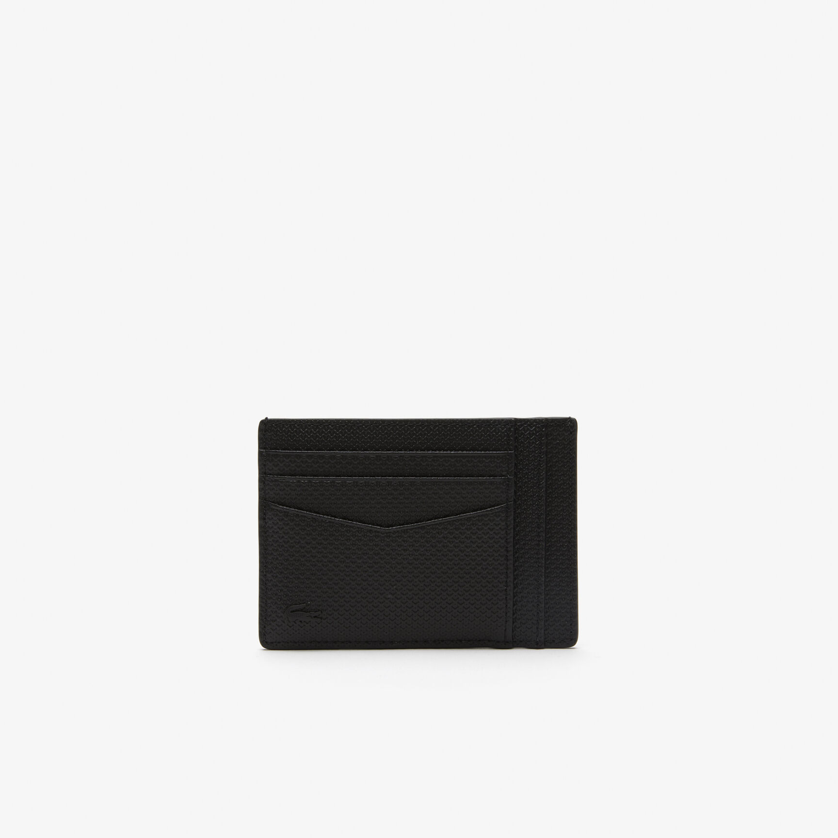 حافظة بطاقات جلد عجل للرجال مجموعة Chantaco Men's Lacoste Chantaco Calfskin Leather Card Holder - NH4120CE-000