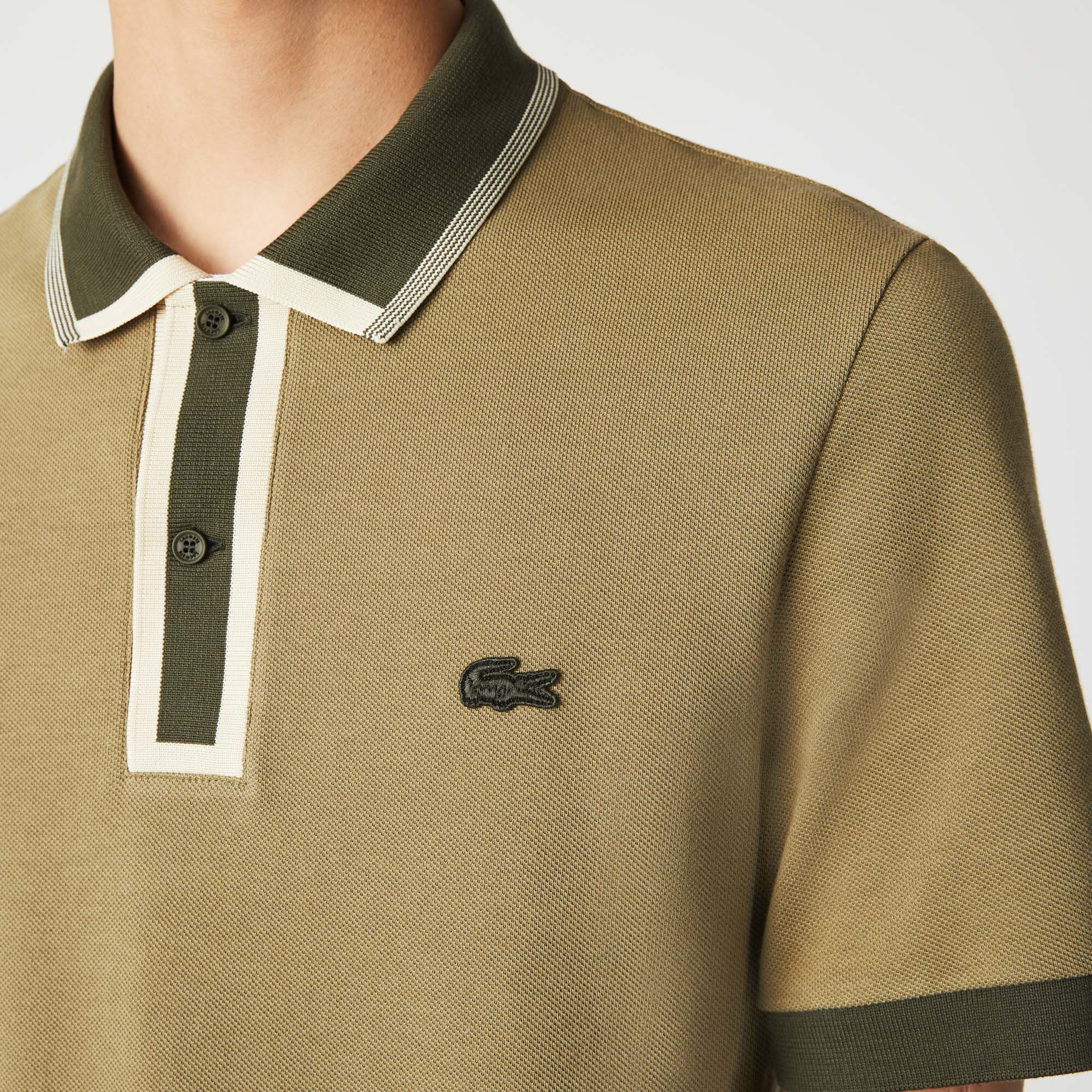 Lacoste Regular Fit Contrasting Accents 