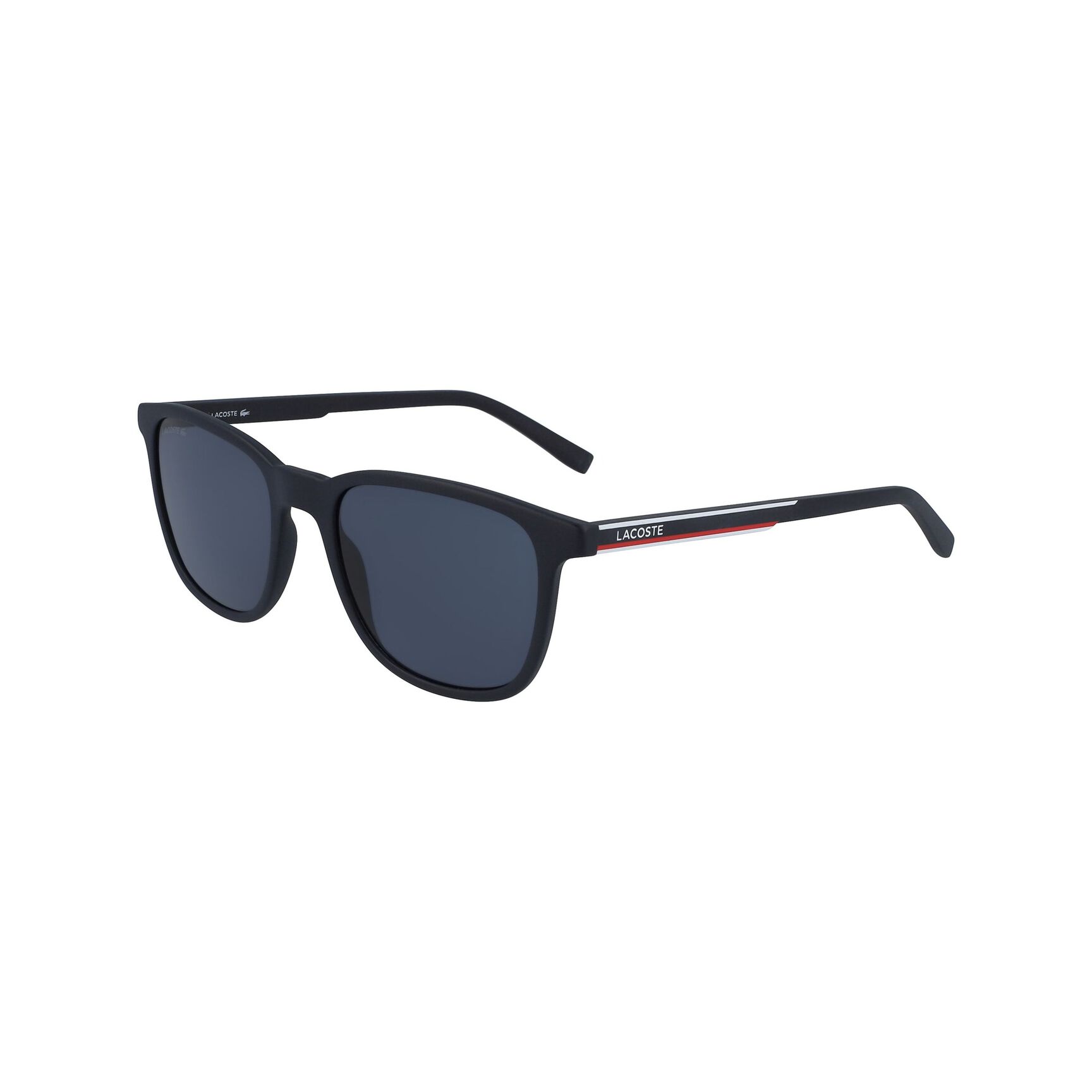 Men&rsquo;s Striped Plastic Frame Sunglasses