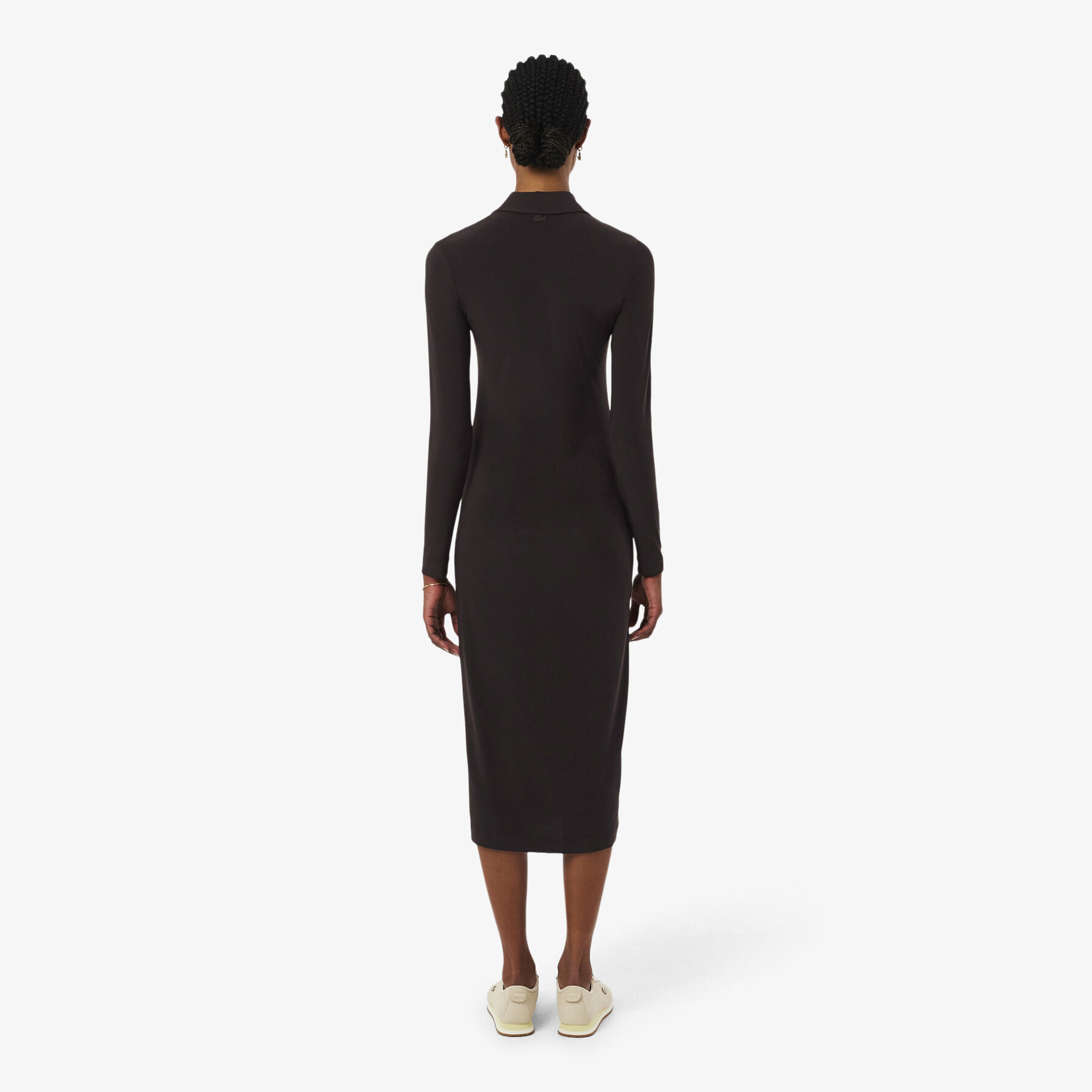 Embroidered Badge Slim Fit Polo Dress - EF9784-00-3LA