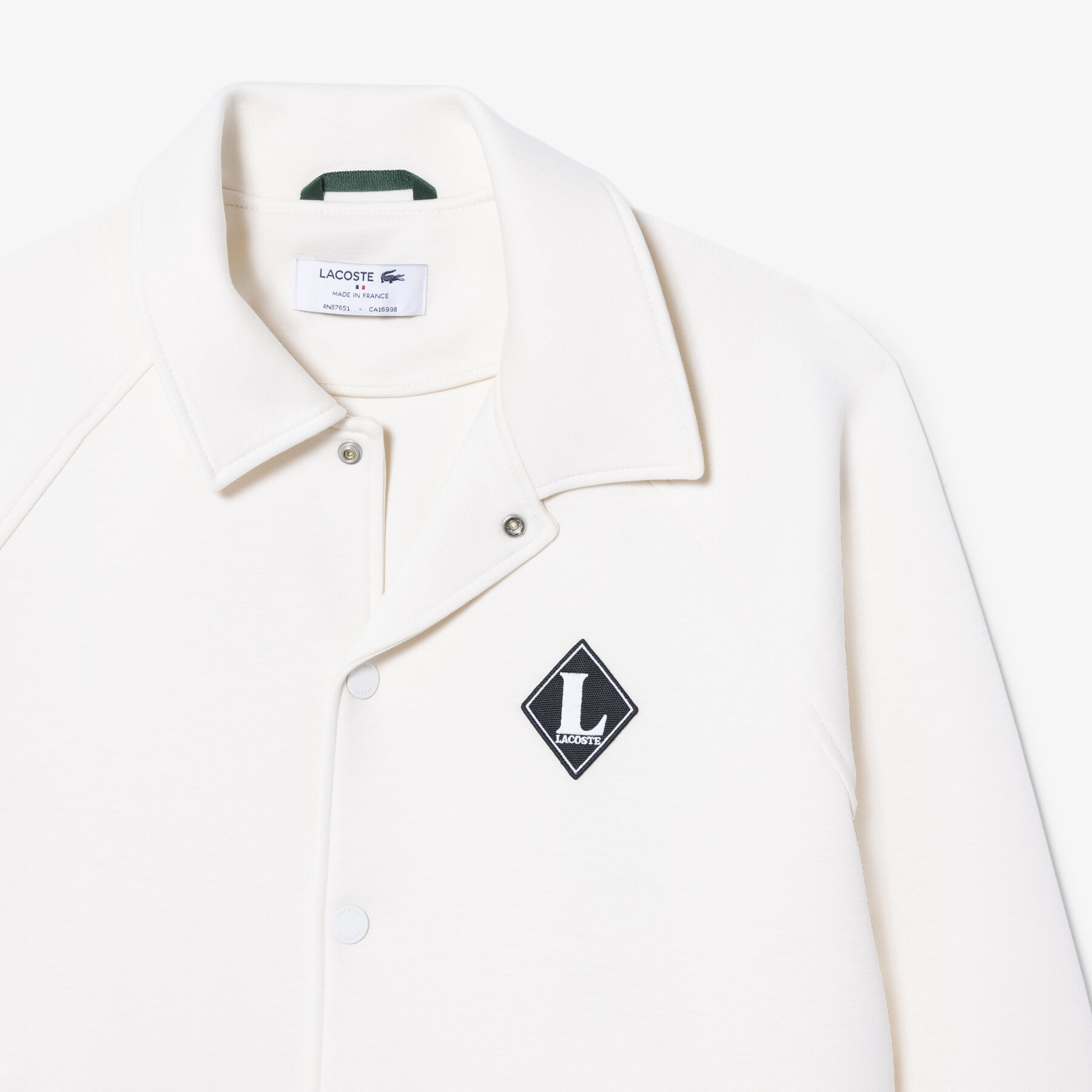 French Made Retro Badge Jacket lacoste french made retro badge jacket